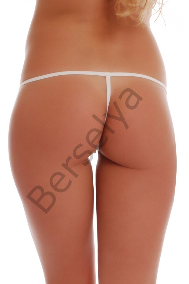 Beyaz İpli Tanga Brf1136