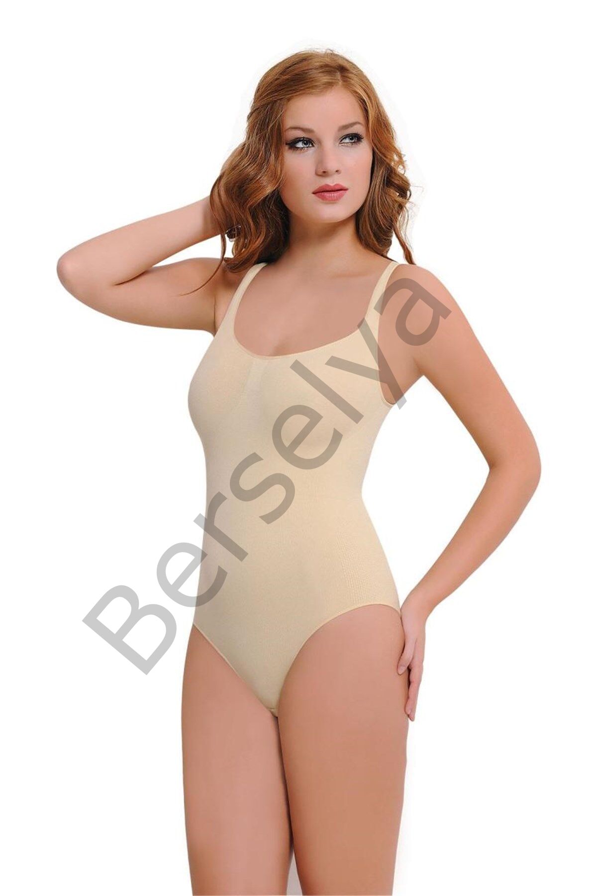 Nbb 2944 Çıtçıtlı Ağ Silikonlu Boy Korsesi