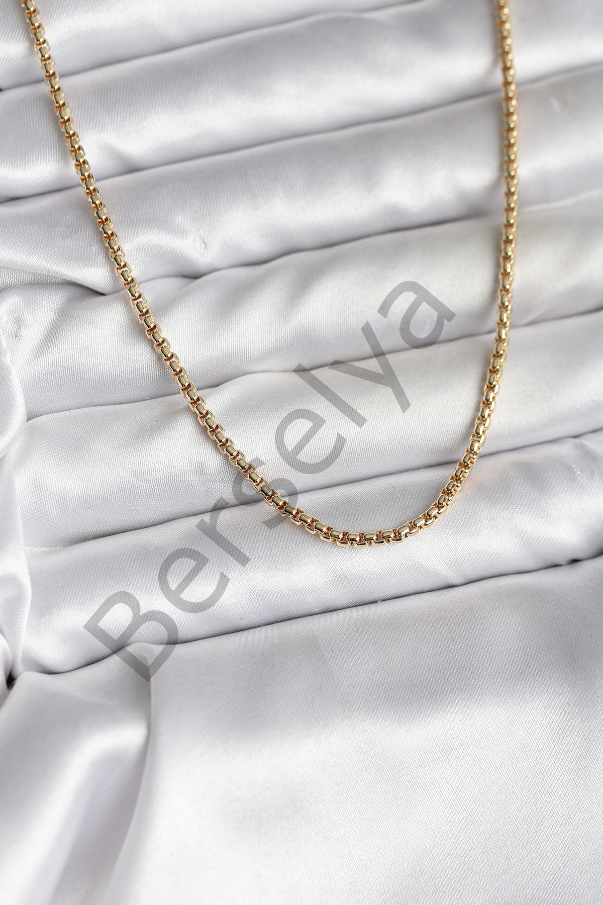 14K Gold Renk Kaplama Zincir Model CM Kadın Kolye