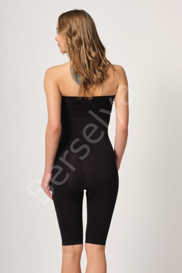 Siyah Mı Emay 2044 Yüksek Bel Double Uzun Paçalı Korse