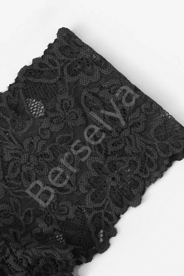 Kadın Siyah Özel Şık Sütyen Külot Takımı