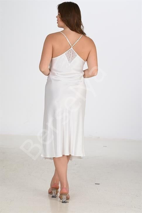 2li Ekru Sabahlık Takımı Bigsize 6224