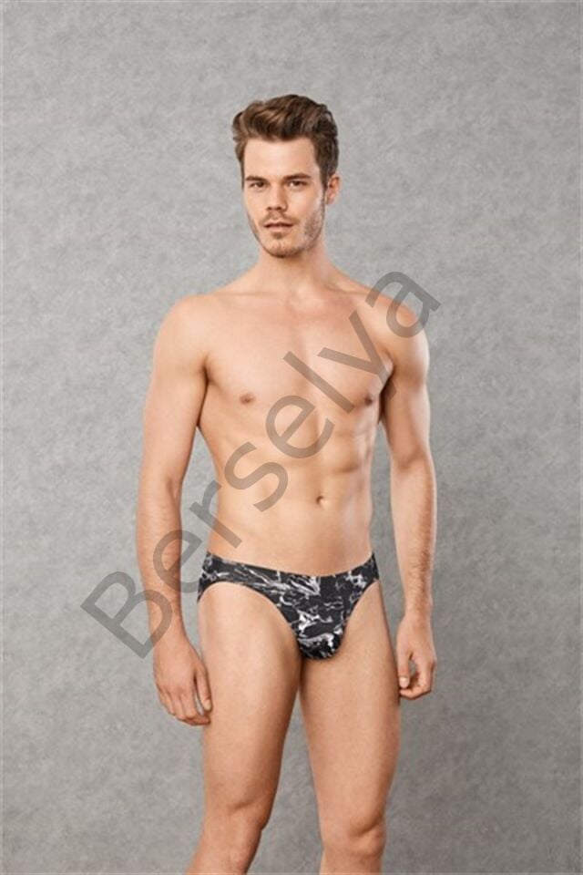 Doreanse Erkek  Modal Baskılı Külot Slip 1271