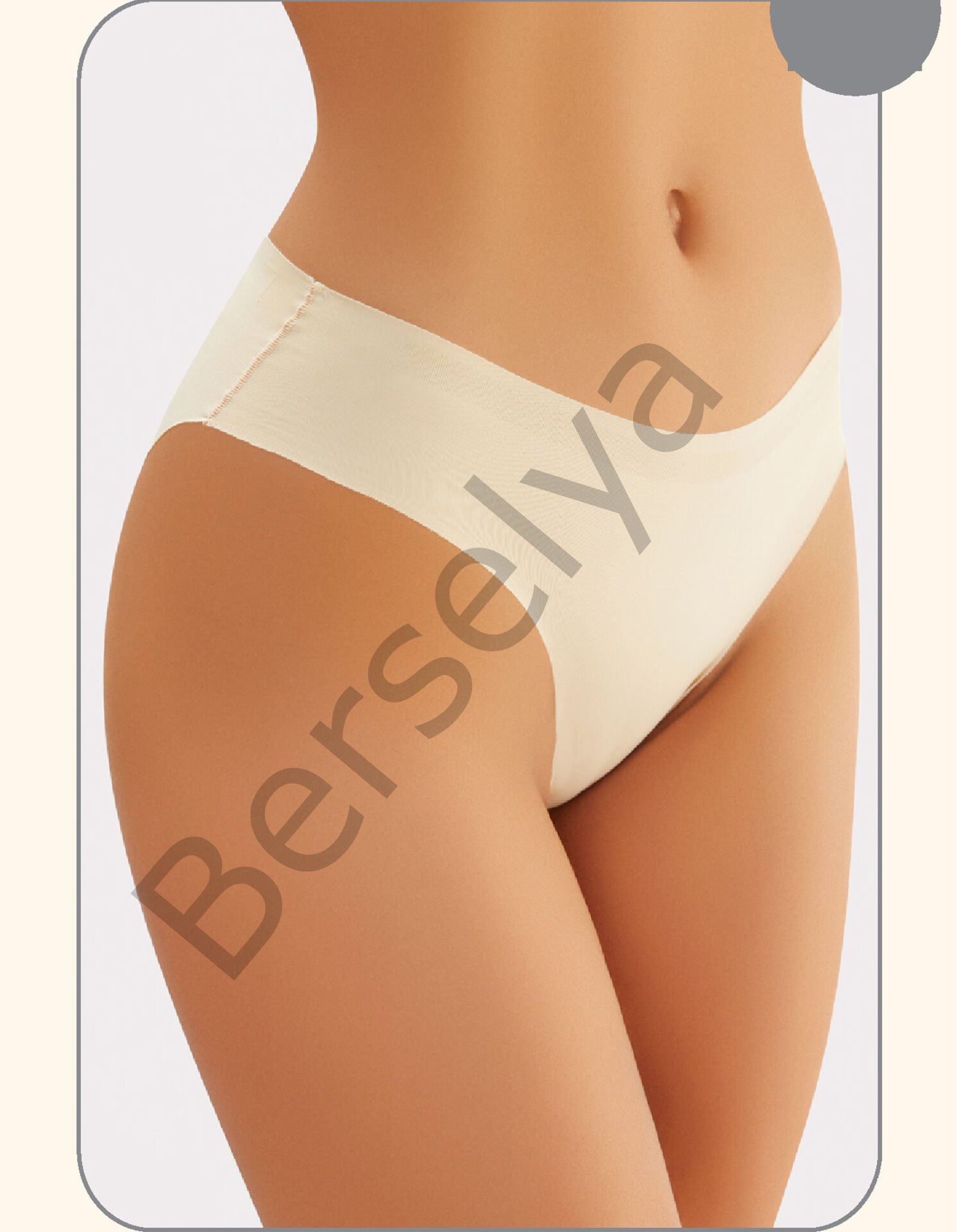 Miss Flex Ten Lazer Kesim Midi Slip Külot 6008