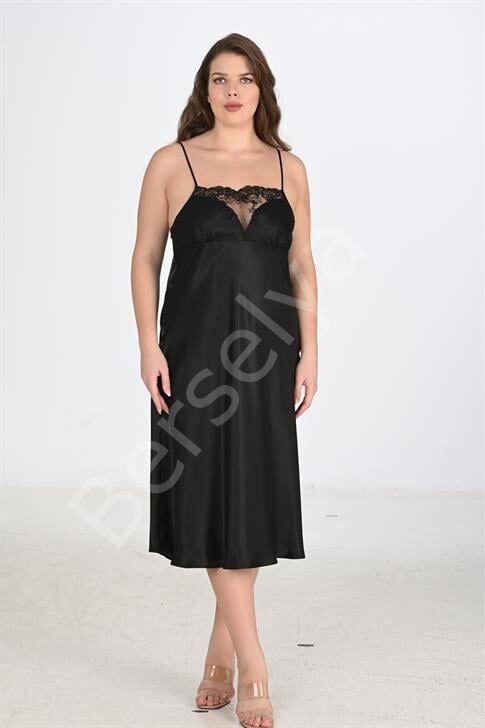 2li Siyah Sabahlık Takımı Bigsize 6221