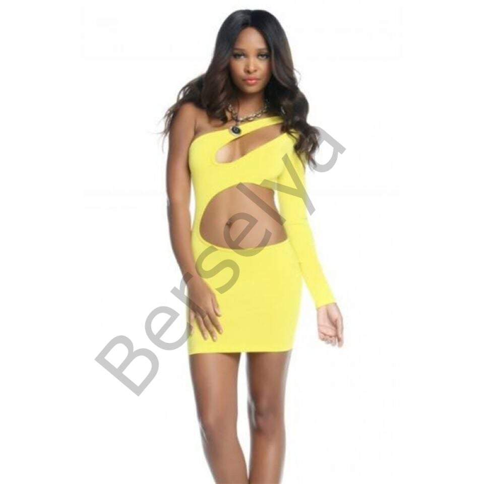 B101005 Seksi Mini Elbise