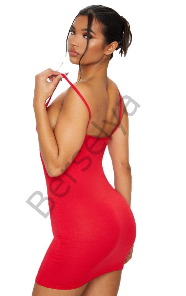 Askılı Mini Elbise