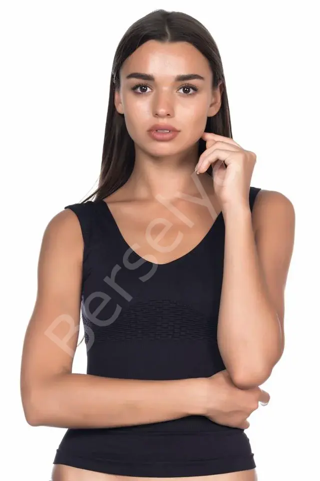 Siyah Emay 5012 Atlet Korse