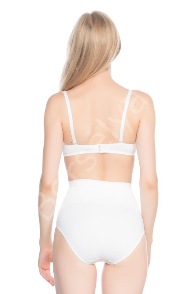 Beyaz Mı Emay 2021 Double Düşük Bel Slip Korse