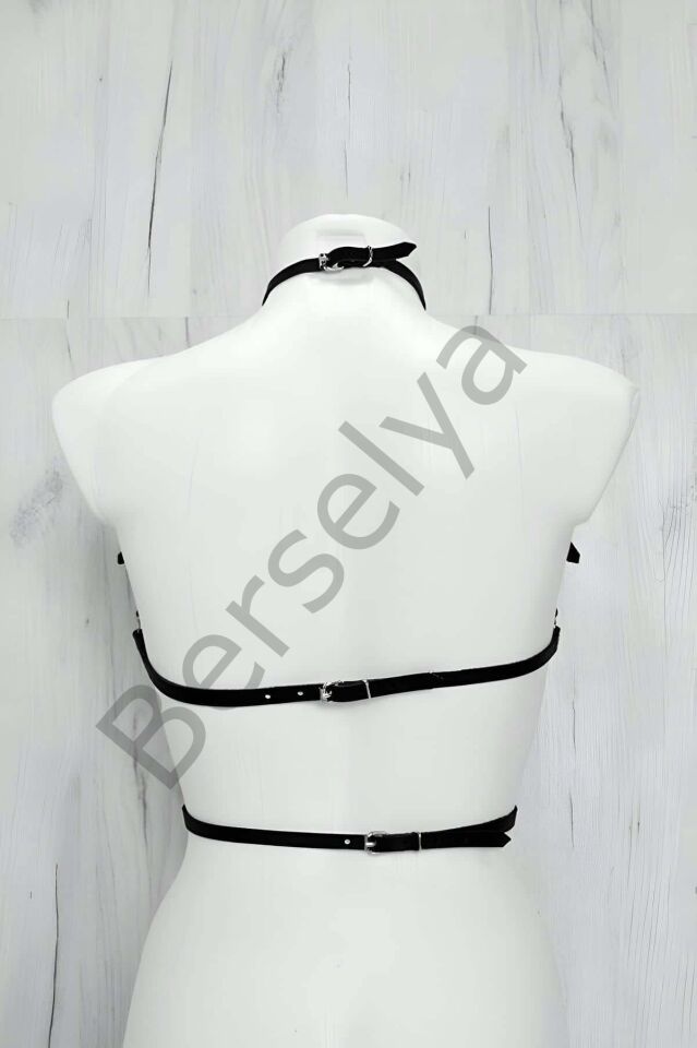 Seksi Giyim Deri Harness - Brf330