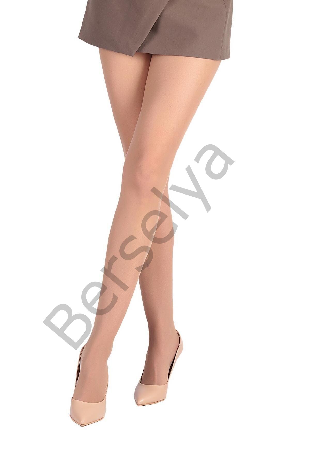 Parlak İnce Ten Külotlu Çorap 15 Den