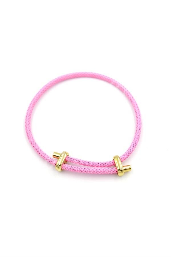 İp Bileklik - Pembe Pembe