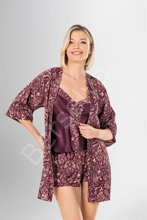 3'lü Şort Takımı Desenli