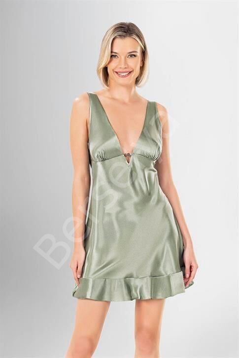 2 Li Kısa Sabahlık Takımı Desenli