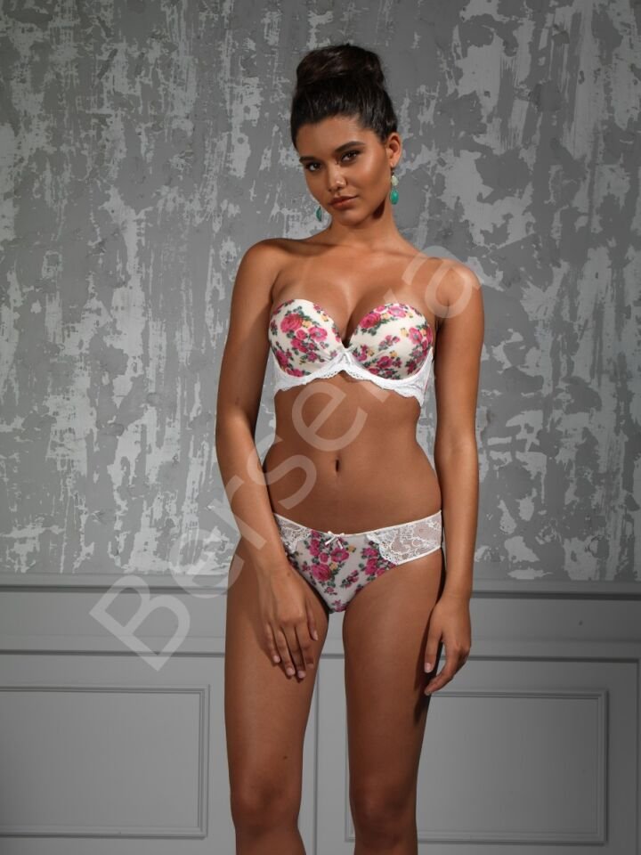 Gardenia Big Size Plunge Bra, Ekru Konforlu Ve Şık Sütyen