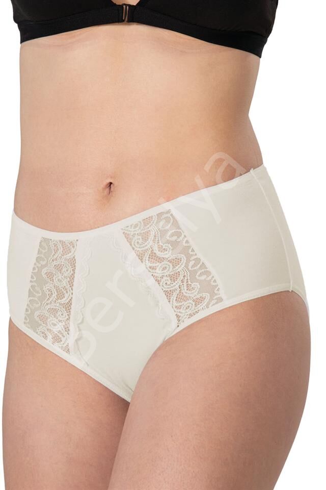 Ten Emay 1445 Modal Cotton Yüksekbel Dantelli Külot