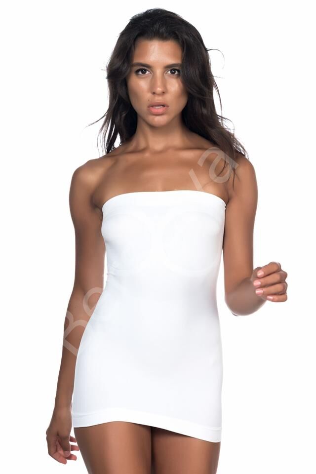 Beyaz Emay 5003 Soft Straplez Atlet