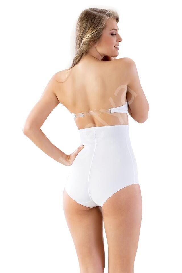 Beyaz Mı Emay 2813 Yüksek Bel Slip Lazer Korse
