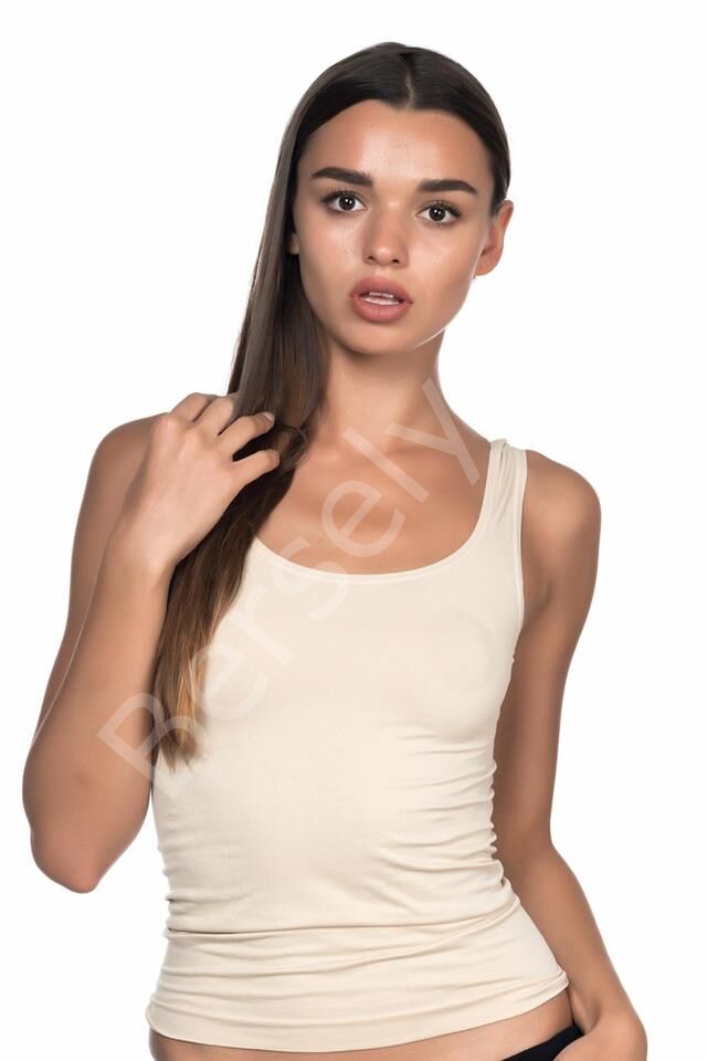 Ten Emay 5002 Soft Kalın Askılı Uzun Atlet