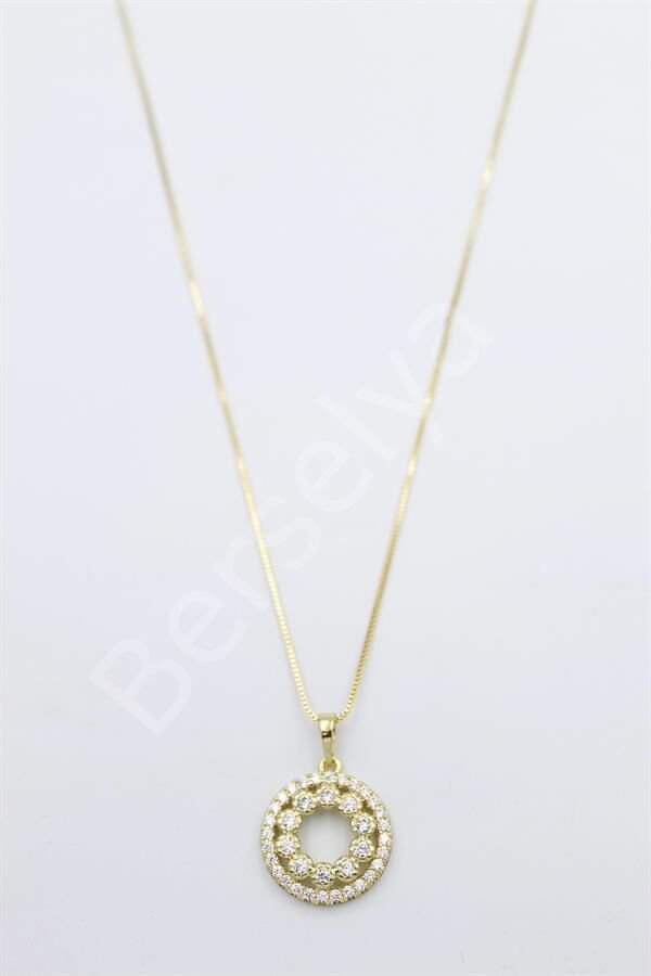 Xuping Zincir Kolye-45cm - 14K Altın 14K Altın