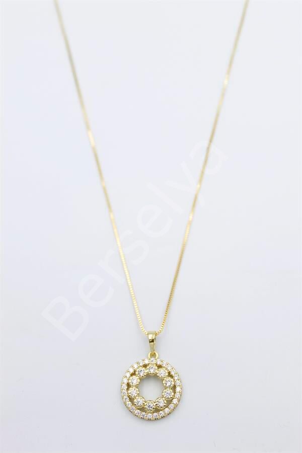 Xuping Zincir Kolye-45cm - 14K Altın 14K Altın