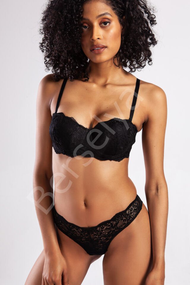 G.colorspush Up Strapless Bra, Siyah Konforlu Ve Şık Sütyen