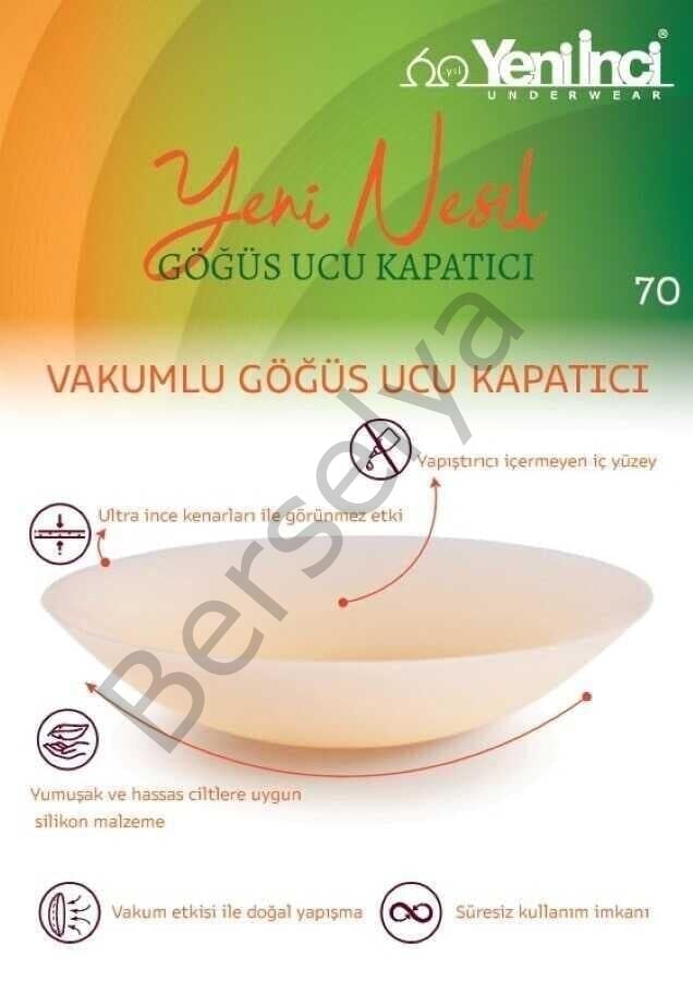 Vakumlu Göğüs Ucu Kapatıcı