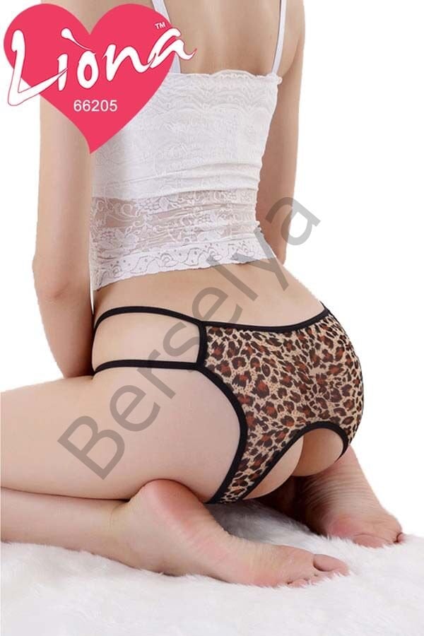 Leopar Desenli Seksi Külot