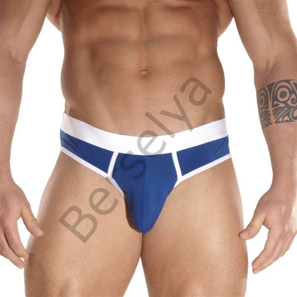 Kontras Biyeli Erkek  Slip