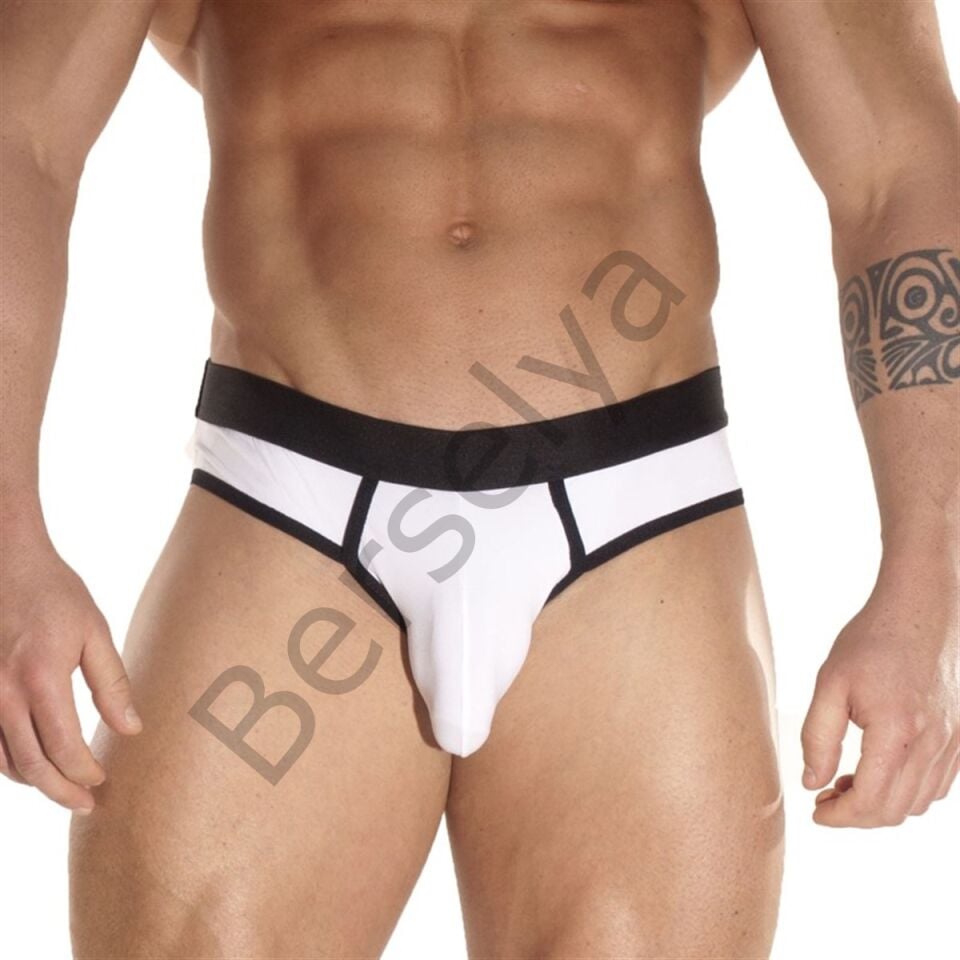 Kontras Biyeli Erkek  Slip
