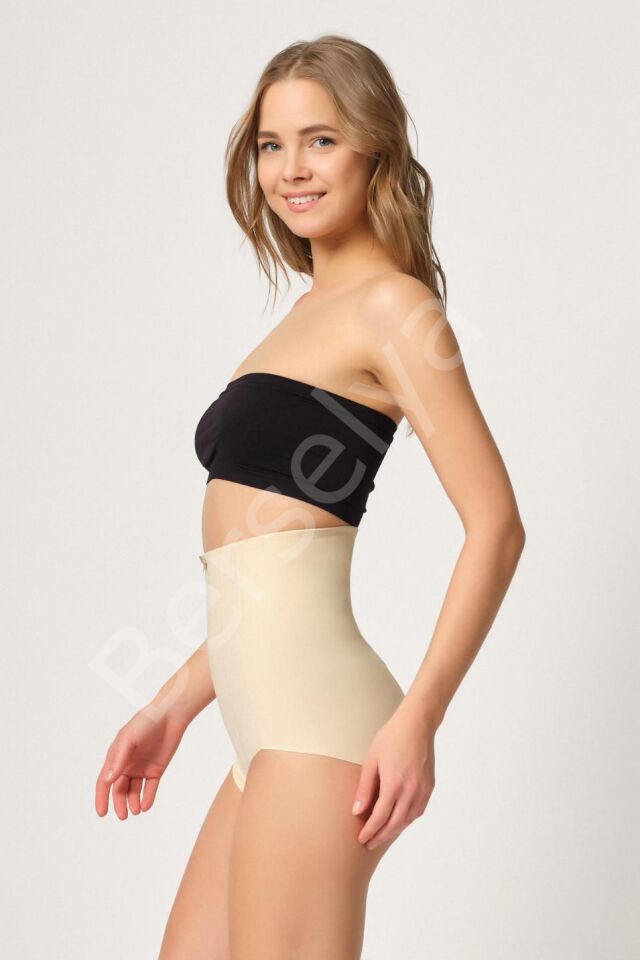 Ten Mı Emay 2920 Yüksek Bel Karın Desteklı Slip Lazer Korse