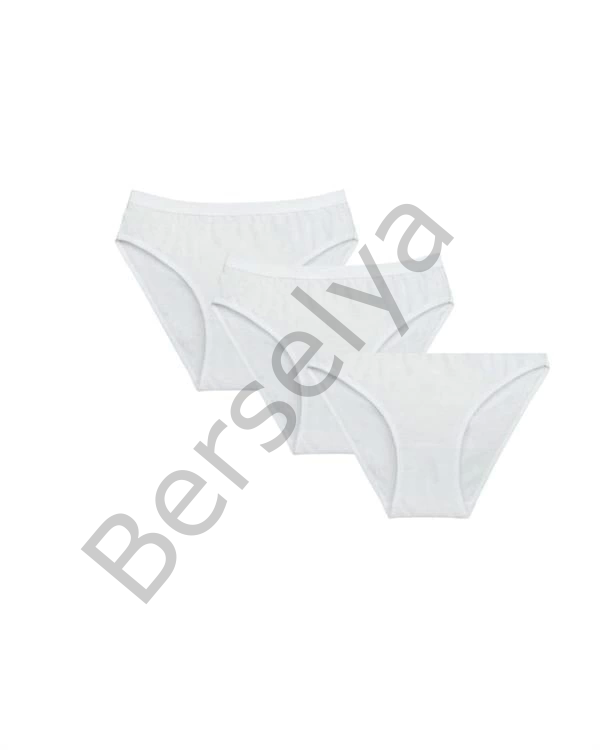 Huma One Kadın Bambu Yeni Kalıp Külot 3055 3 Adet