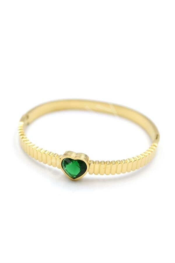 Kalp Bilezik - Yeşil