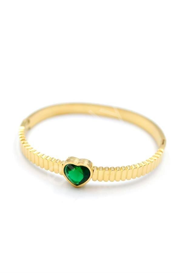 Kalp Bilezik - Yeşil