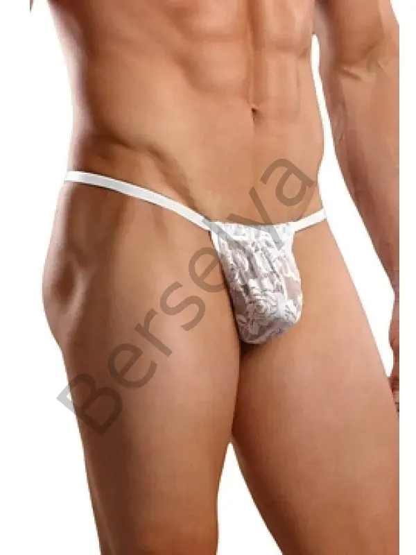 Fantazi Dantelli Erkek Iç Çamaşırı String Tanga
