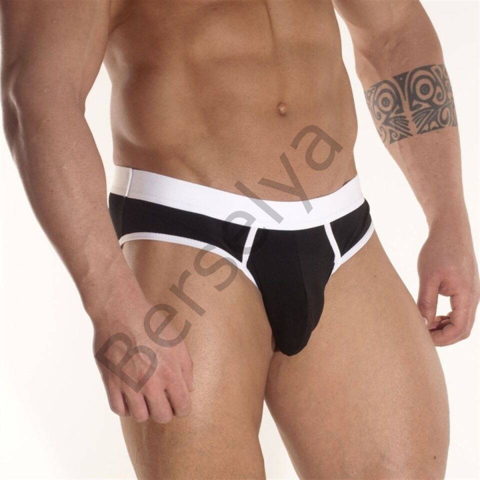 Kontras Biyeli Erkek  Slip