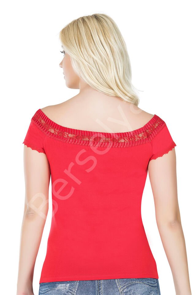 Dantelli Kadın Tişört 259