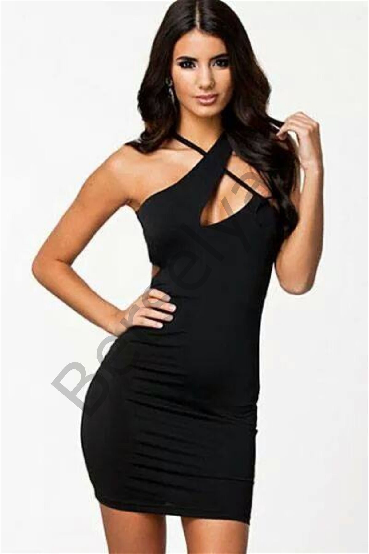 B101046 Özel Tasarım Elbise