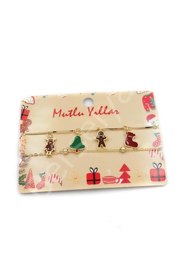 Yılbaşı Bileklik - Altın