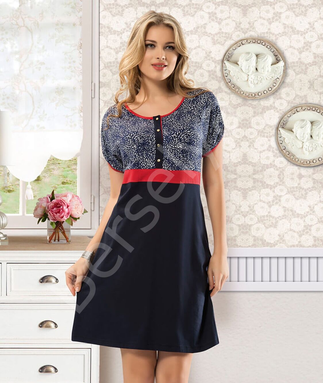 Düğmeli Kadın Tunik 927