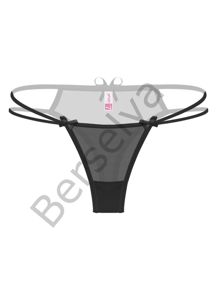 Siyah Kadın Fantezi Külot