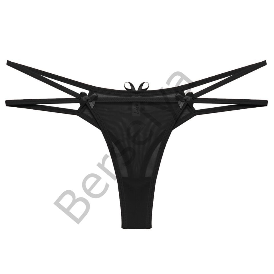 Siyah Kadın Fantezi Külot