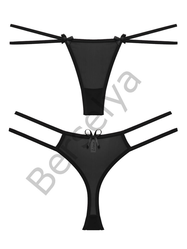 Siyah Kadın Fantezi Külot