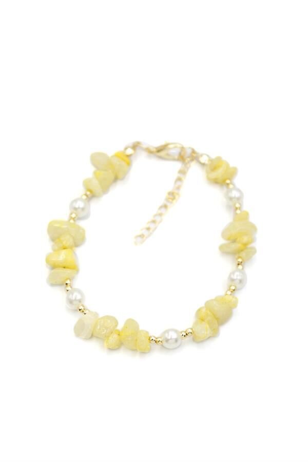 Boncuk Bileklik - Sarı