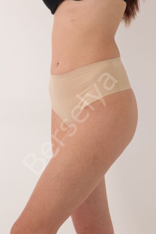 Ten Lazer Kesim Düşük Bel Tangalı Korse Külot