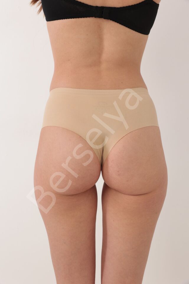 Ten Lazer Kesim Düşük Bel Tangalı Korse Külot