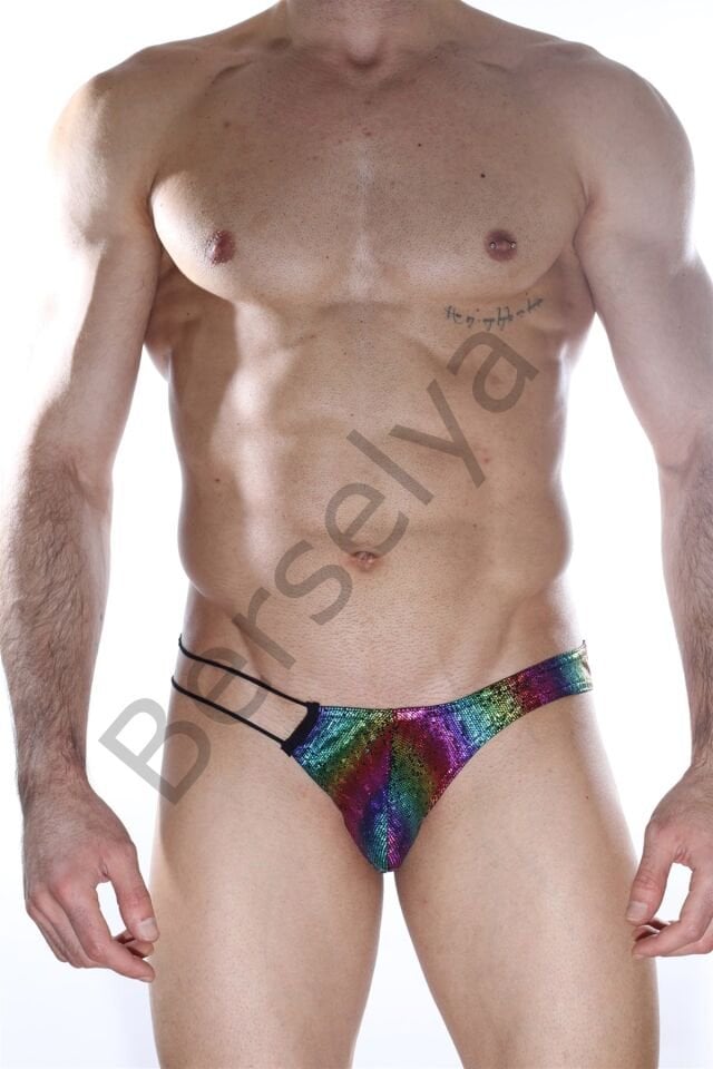 İp Detaylı Erkek  Slip