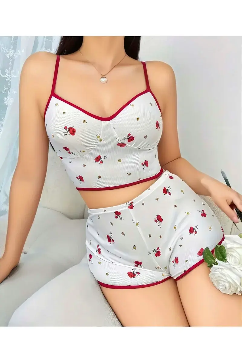 Kadın Seksi Rahat Gecelik Takım