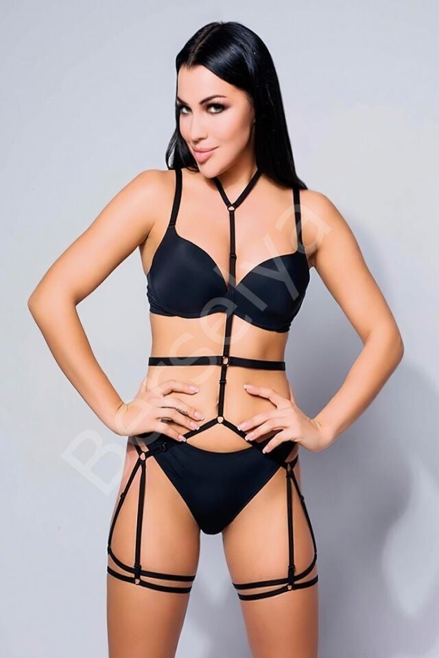 Bel Ve Bacak Detaylı Fantezi Harness