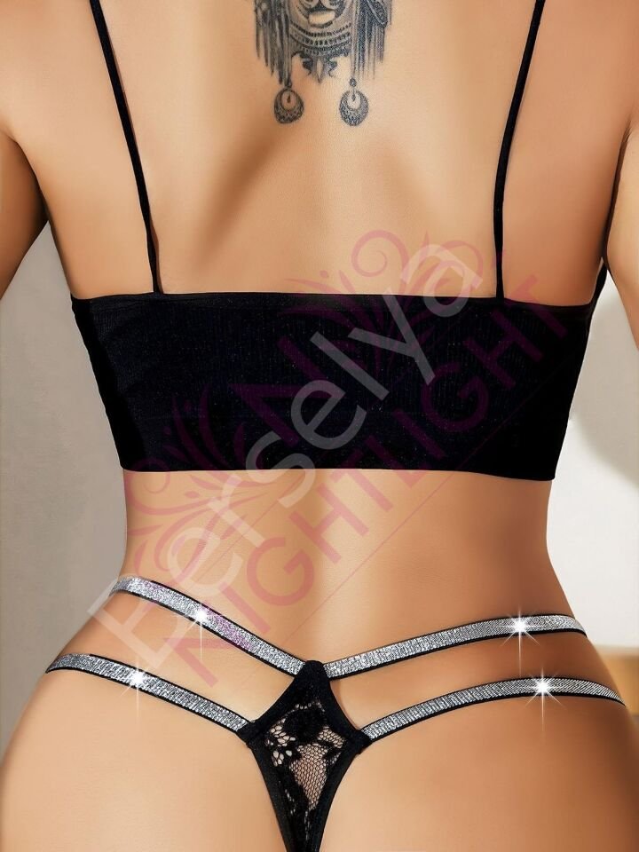 Sim Lastikli Dantel Fantazi Külot